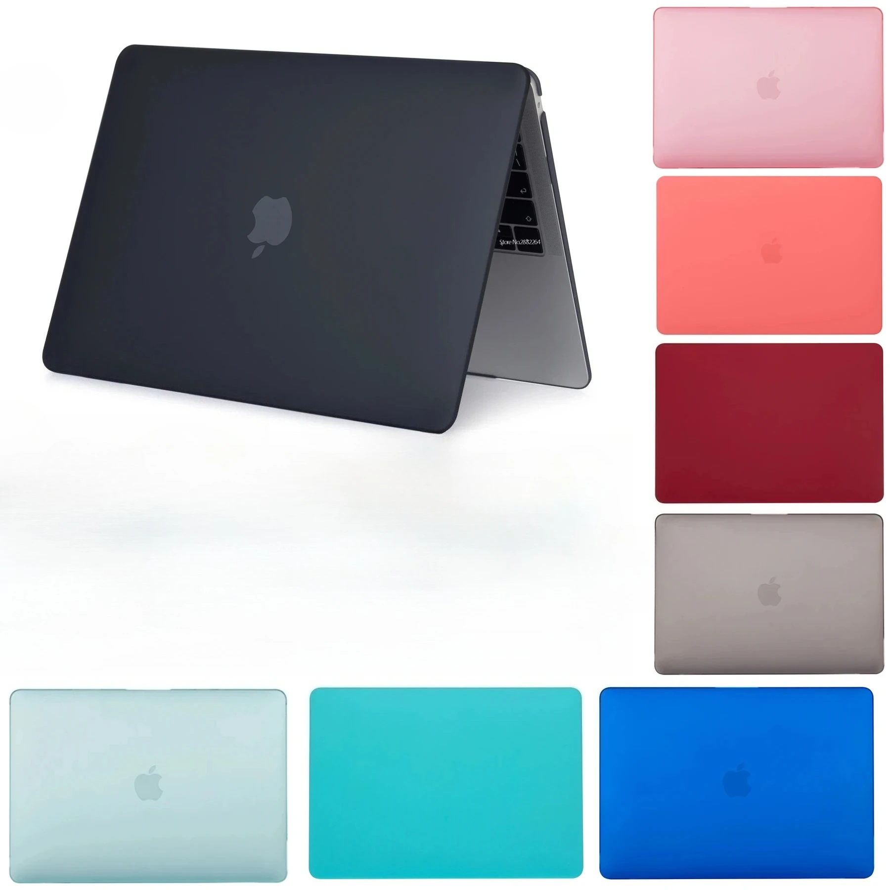 Slim Matte Anti-drop Hard Laptop Cover for MacBook Neo A3404 Air 13 Air 15 Pro 14 Pro 16 M5 M4 M3 M2 Anti-Scratch Protect Case