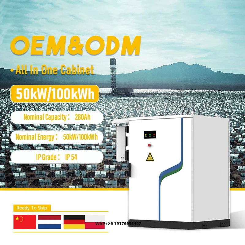 LFP Lifepo4 Smart Lithium Battery Container 100KWH 50KWH 241KWH 261KWH BESS Energy Storage System 10ft 20ft 40ft On-Grid