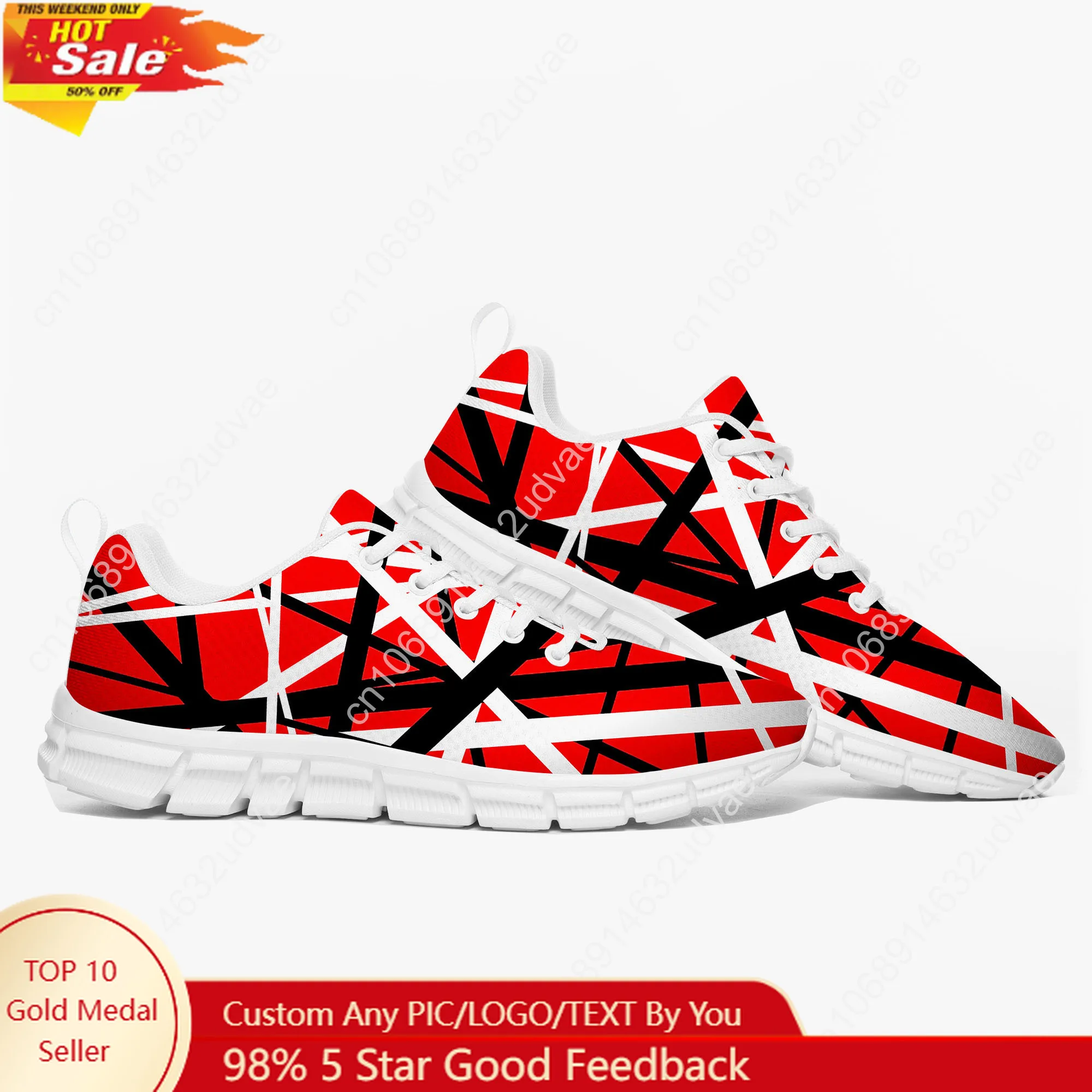 

Van Evh 5150 Stripes Halen Sports Shoes Mens Womens Teenager Children Sneakers Footwear Casual Custom Made Couple Shoes White