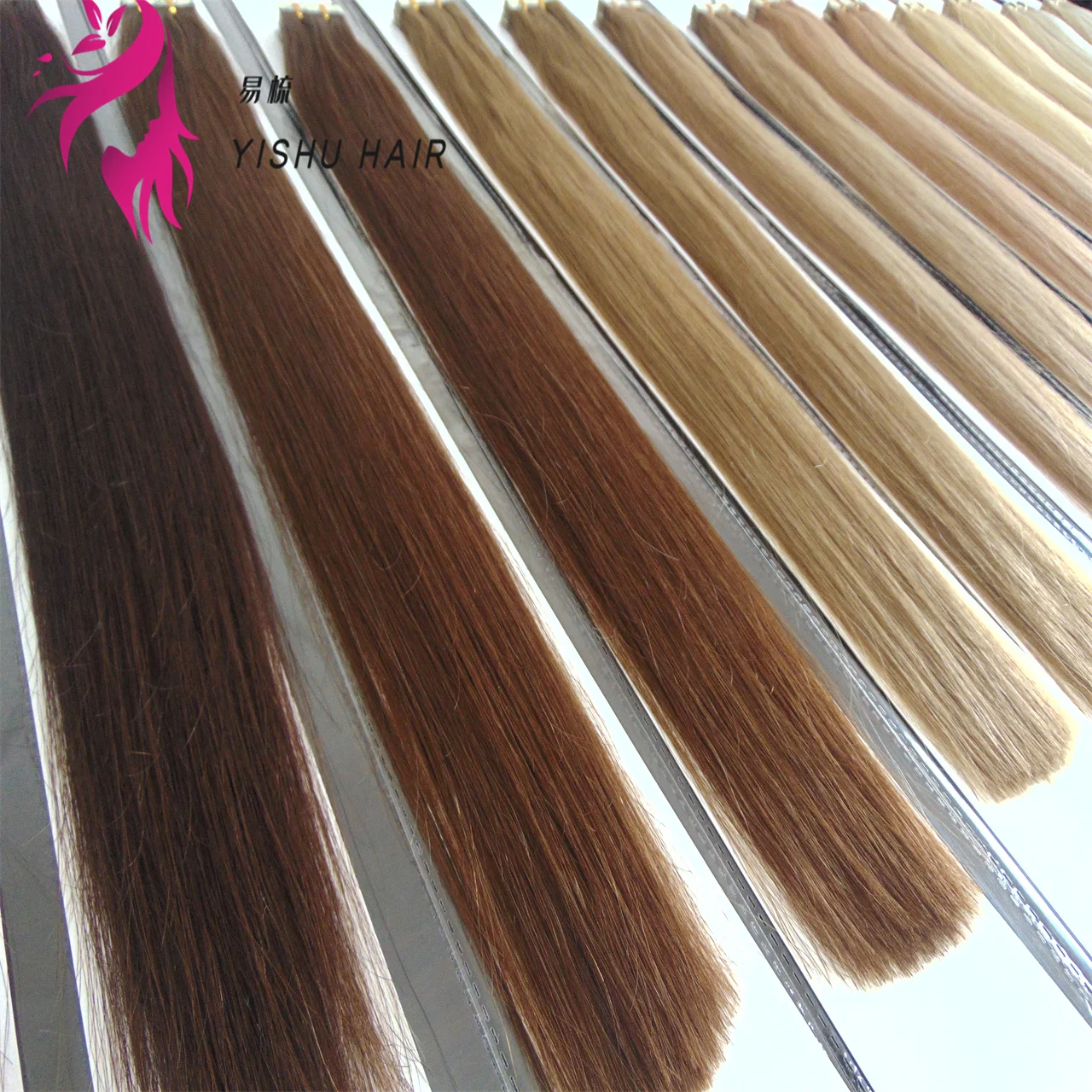 Tape in Hair Extension Raw Vir - огляд і ціна Invisible Tape In Extensions Real Hair