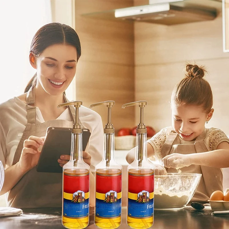 10PCS Coffee Milk Tea Dispenser Syrup Pump Liquid Dispenser For Syrup Dispenser Pump Kitchen Tools