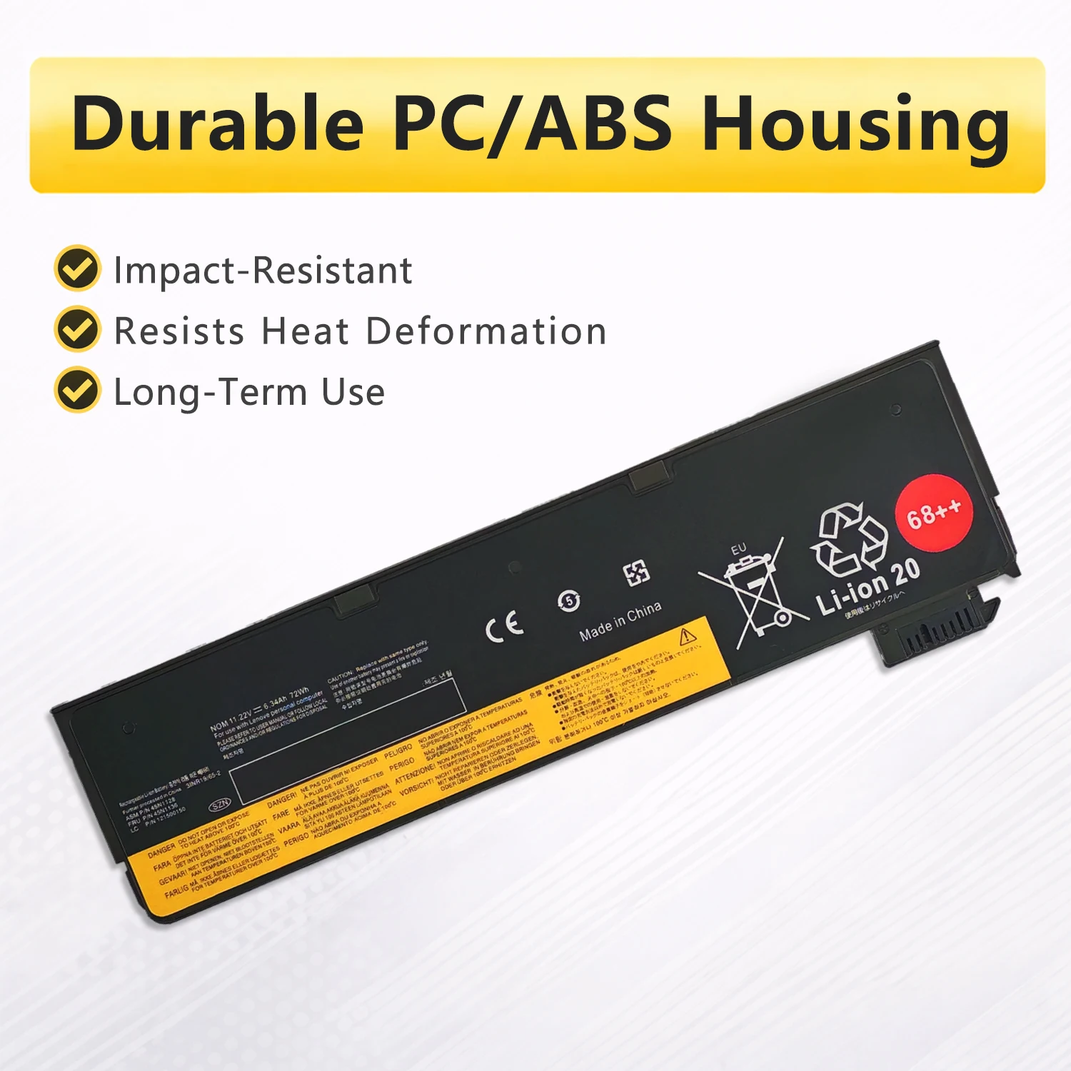 PowerHub 45N1738 45N1128 45N1126 Battery For ThinkPad T440 T450 T460P T470P T550 T560 X240 X250 X260 X270 L450 45N1127 45N1129 view 2