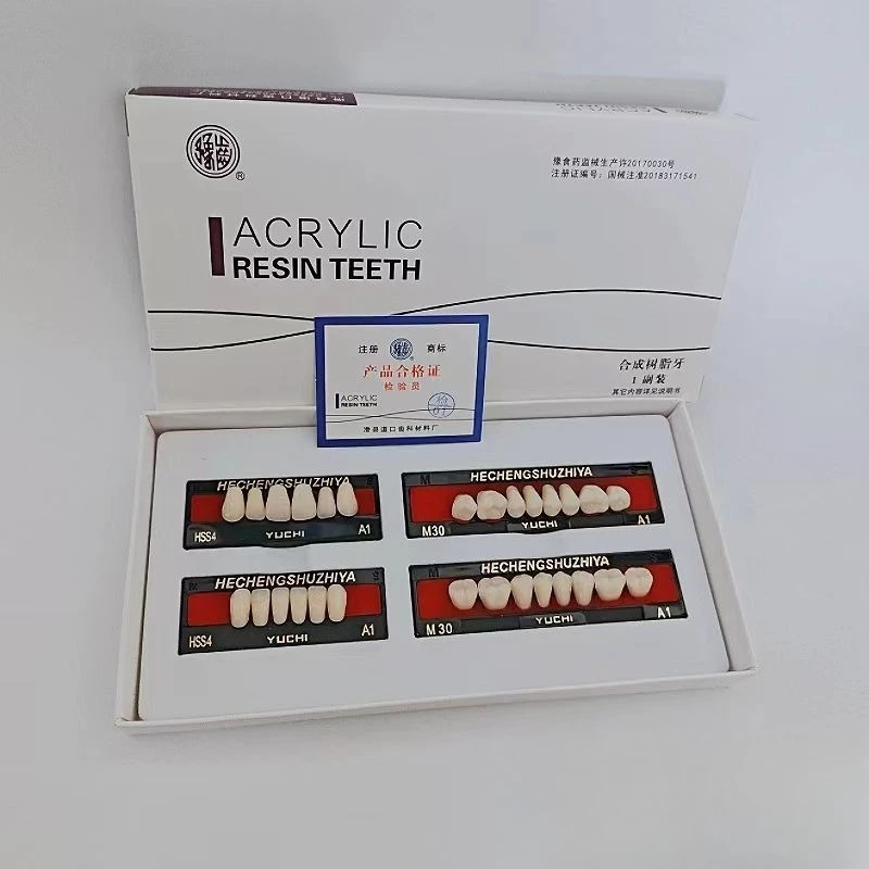 

Dentistry Yuzhi Plastic Steel Teeth Complete Denture High Wear Resistance Repair Model Denture Teaching Oral Cavity Material
