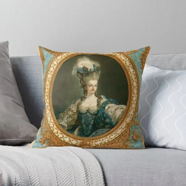 Queen Marie Antoinette  Printing Throw Pillow Cover Decorative Anime Car Cushion Comfort Home Pillows not include One Side