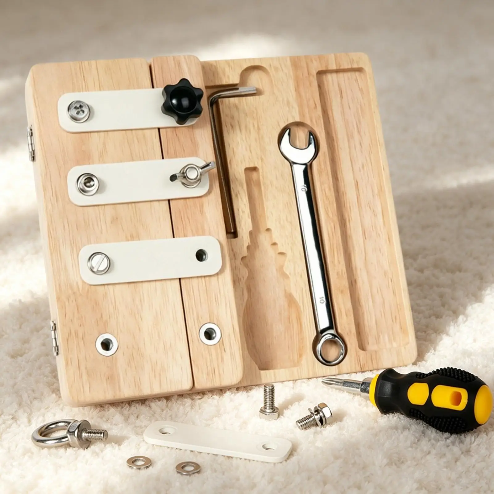screwdriver-board-set-educational-learning-fine-motor-skills-toy-wooden-screw-driver-activities-tools-for-home-party-road-trip