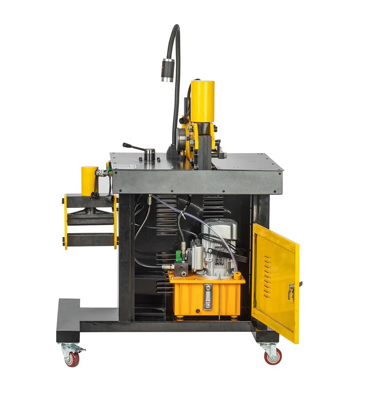 VHB-401 Hydraulic Busbar Processing Machine Industrial Automatic Multi-Functional  for Cutting Bending Punching Busbars ≤ 200mm