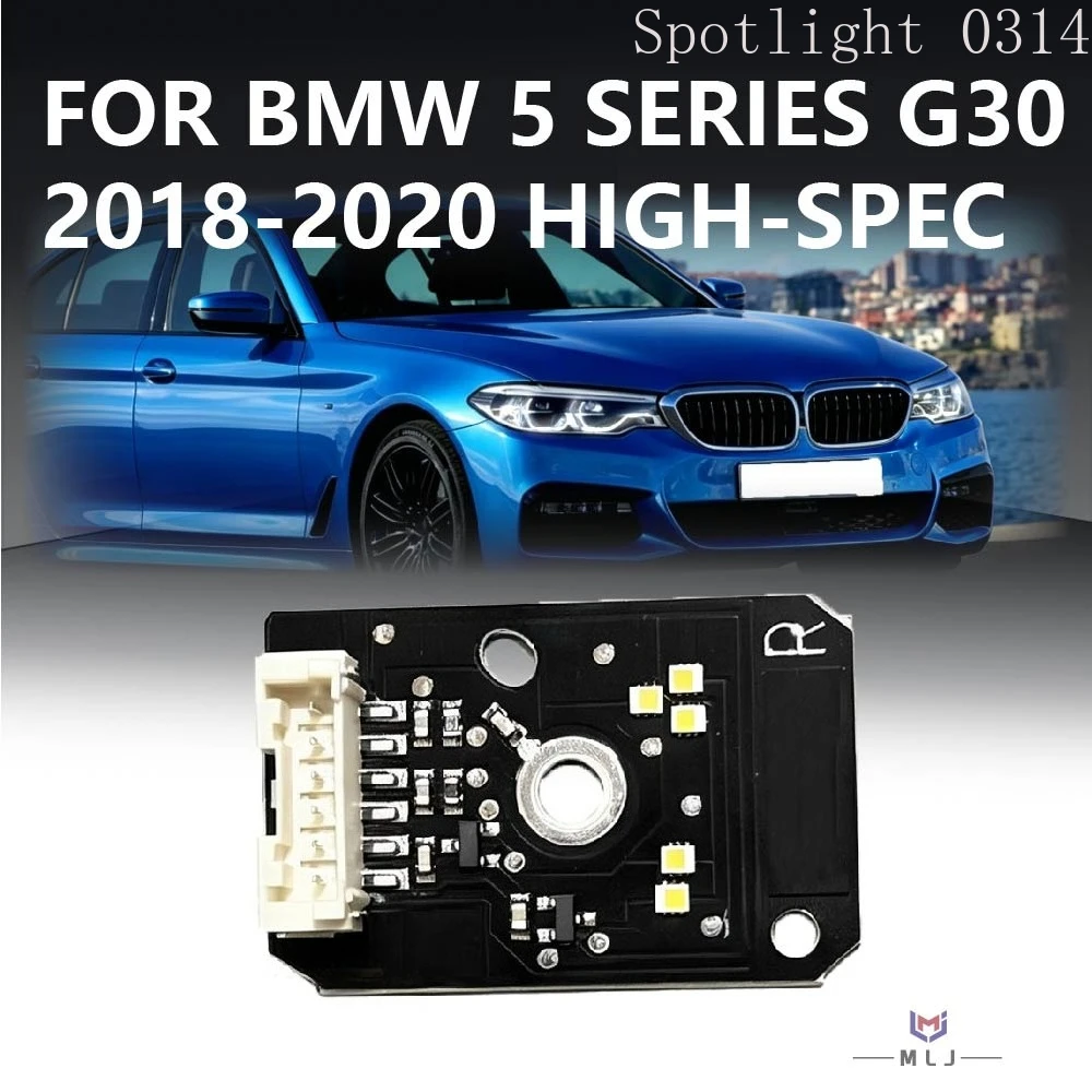 White Light Source Chip For BMW 5 Series G30 G31 G38 2018-2020 High Configuration Headlight DRL Angel Eye Board 63117214940
