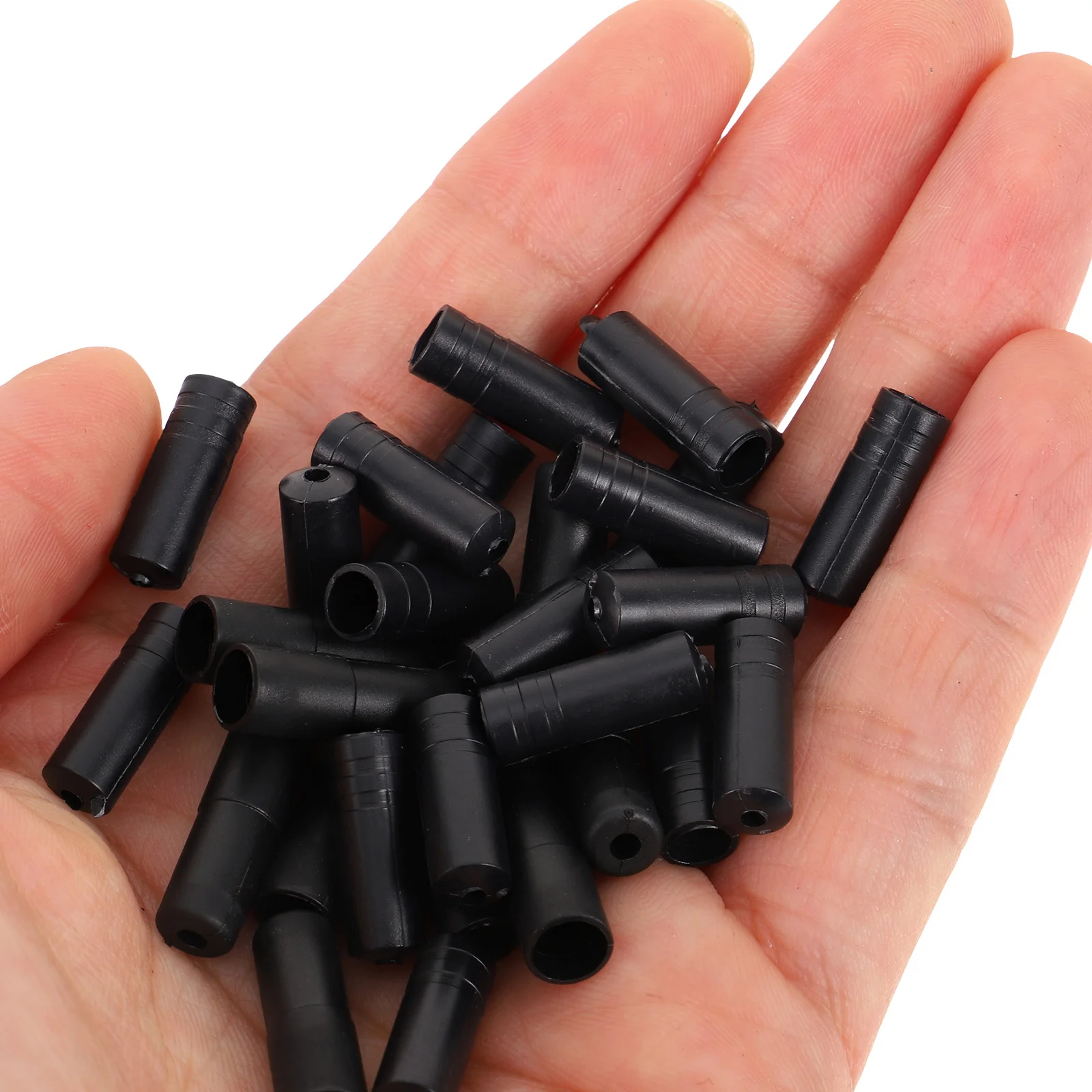 

1 set 1 Set Of Bike Cable End Caps Plastic Durable Brake Cable Crimps For Mountain Road Bikes Bicycle Accessories Repair Tool