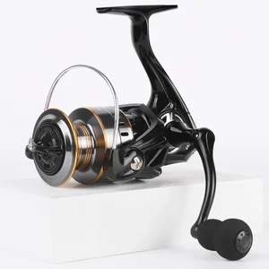 Professional Ultra Light Spinning Reel freshwater and salt water fishing, CNC Metal Spool, Max Drag, Gear Ratio, 1000 ~ 7000, 5.2: 1, 26lb Main Main Sales Molinete 7000 - №1