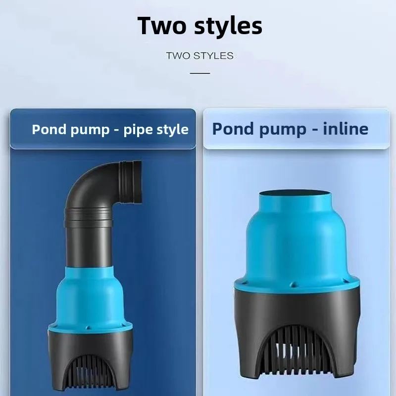 Water Pump Large Flow Fish Pond Pumping Pump Variable Frequency Water Filtration Circulation