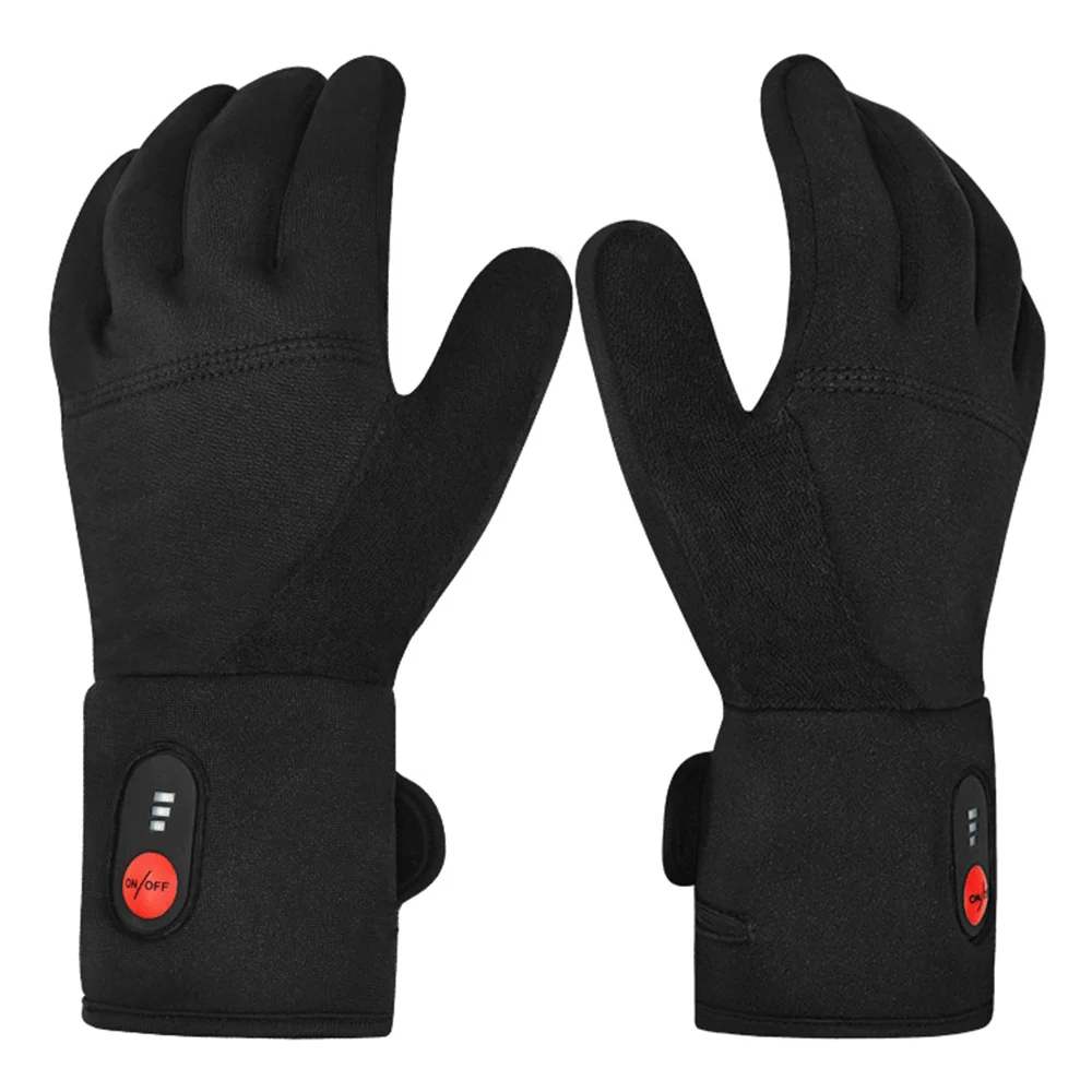 Redder Waterdichte Motorhandschoenen Verwarmde Guantes Motorrijdende Verwarmingshandschoenen Touchscreen Handschoenen Warmer Hoes Niet Windski