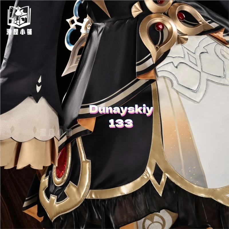 جينشين إمباكت فاتوي هاربينجر ساندرون أزياء تنكرية ماريونيت خادمة الهالوين مقاس كبير لعبة كوس للحفلات