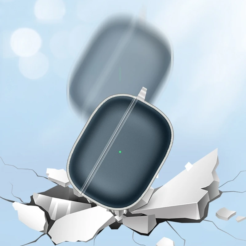 متوافق مع Vivo TWS 3e غطاء سماعة أذن صدمات ضد الخدش غطاء واقي قابل للغسل غلاف مقاوم للغبار