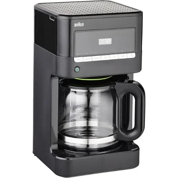 

NEW NEW Braun KF7000BK Brew Sense Drip Coffee Maker, Black