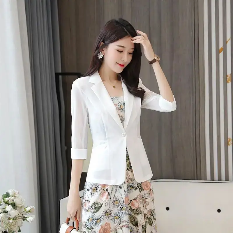 بدلة نسائية للحماية من الشمس من Orta Me Jaet Faionable كاجوال للتخسيس لربيع وصيف جديد Sle Top Quali إنتاج صيني #4