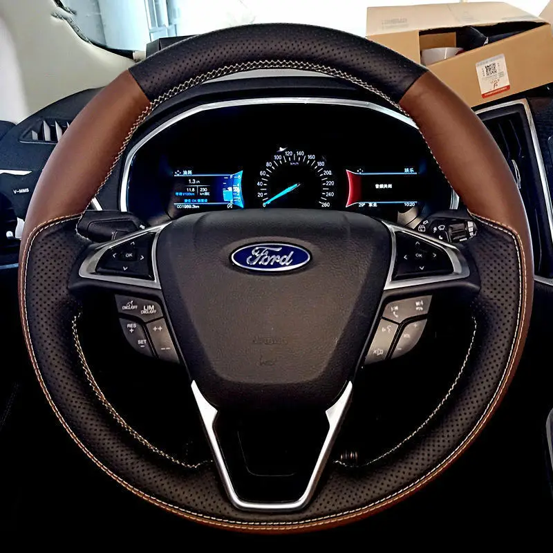 

Самодельные Кожаные Замшевые аксессуары ручной работы для Ford Ranger Everest Edge Explorer Escort 140