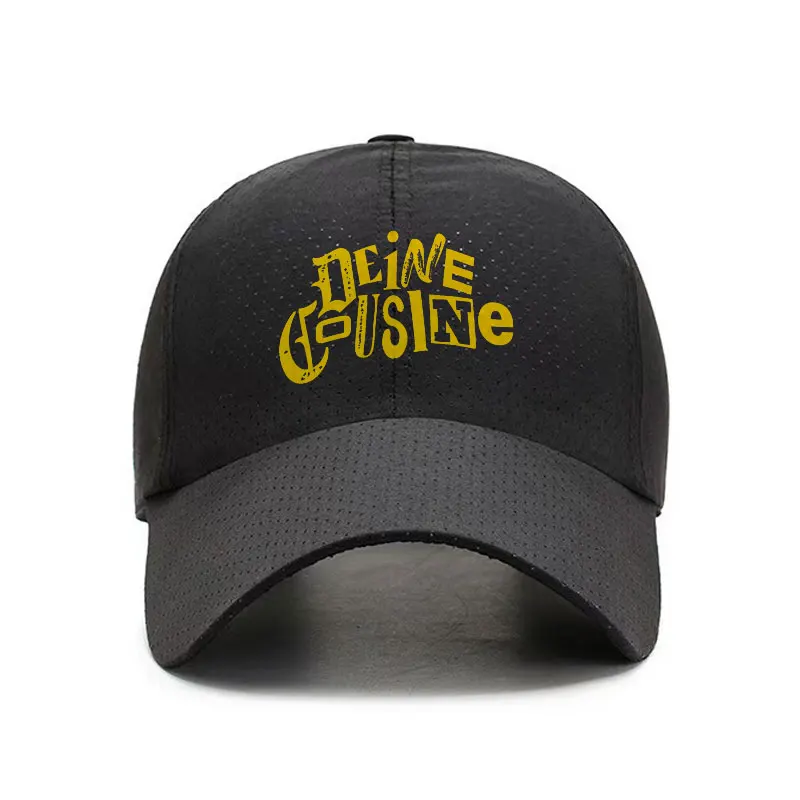 Delicate Cousine Quick Dry Baseball Cap Adjustable Breathable Unisex Sports Hat