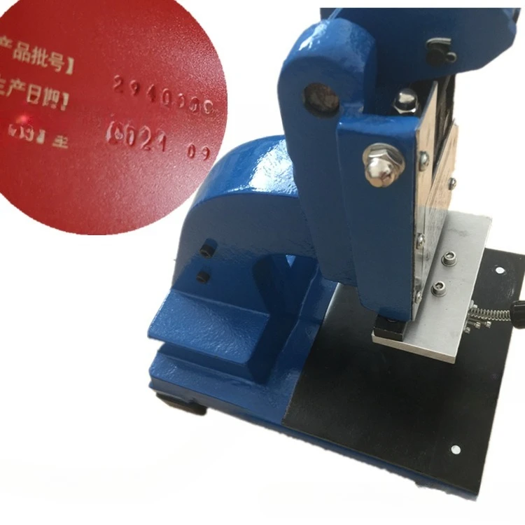 

Manual steel stamp coder, steel stamp printer set hand