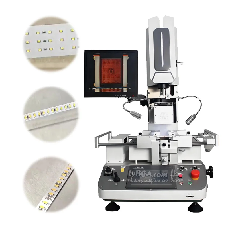 LYBGA ZM-720A Estação de retrabalho BGA industrial de alinhamento óptico Módulo personalizado Máquina de reparo de display LED