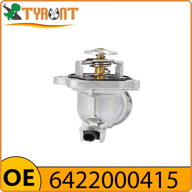 1pcs TYRNT Engine Coolant Thermostat #6422000415 For Mercedes Benz W203 W204 W211 W221 C320 C350 CLK CLS GLK E280 E300 E320 S320