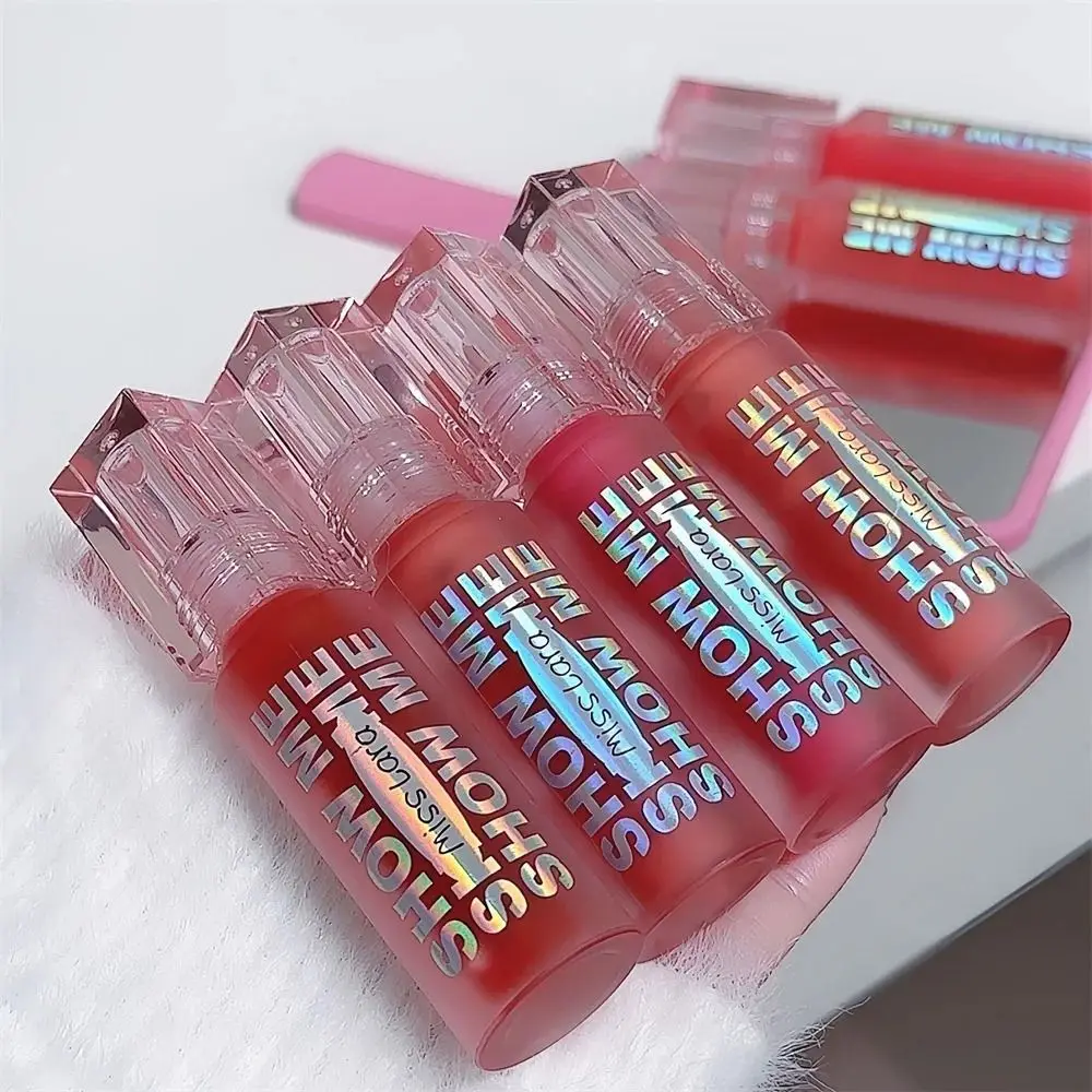 Cosmetici 6 colori specchio smalto per labbra strumento per il trucco a lunga durata rossetto setoso idratare specchio impermeabile Lipgloss Girl