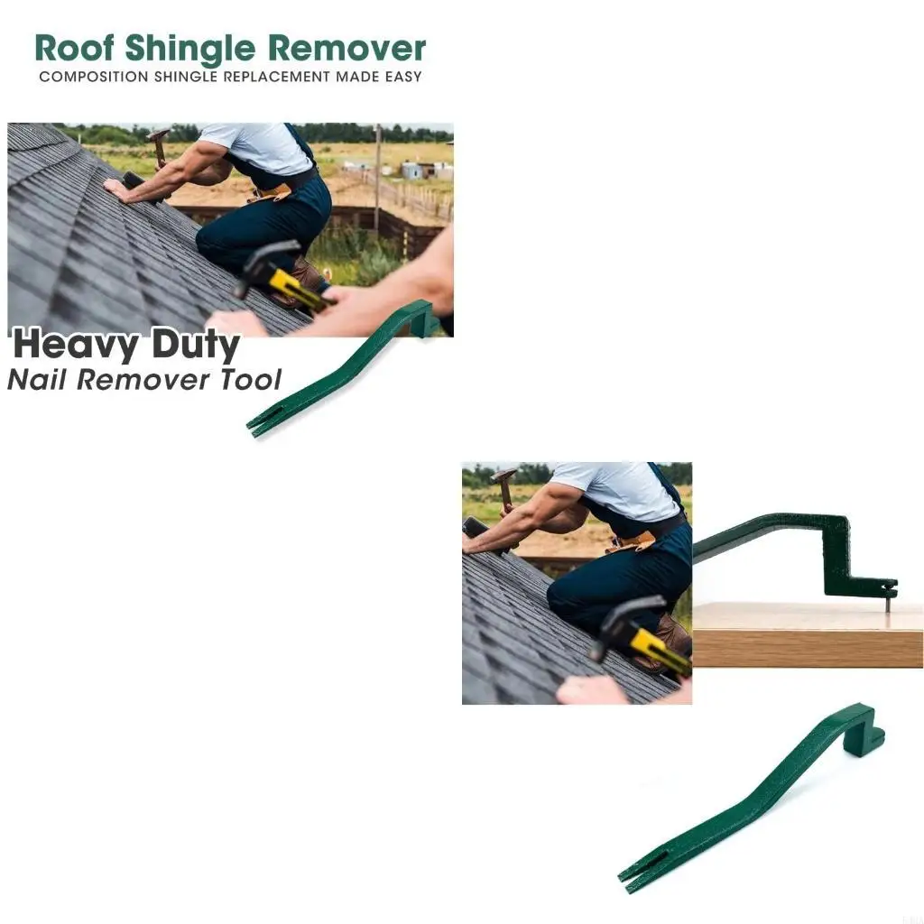 

Roof Shingle Remover For Furnish Puller Pry Bar DIY Snake Professional Sturdy Roofing Tools