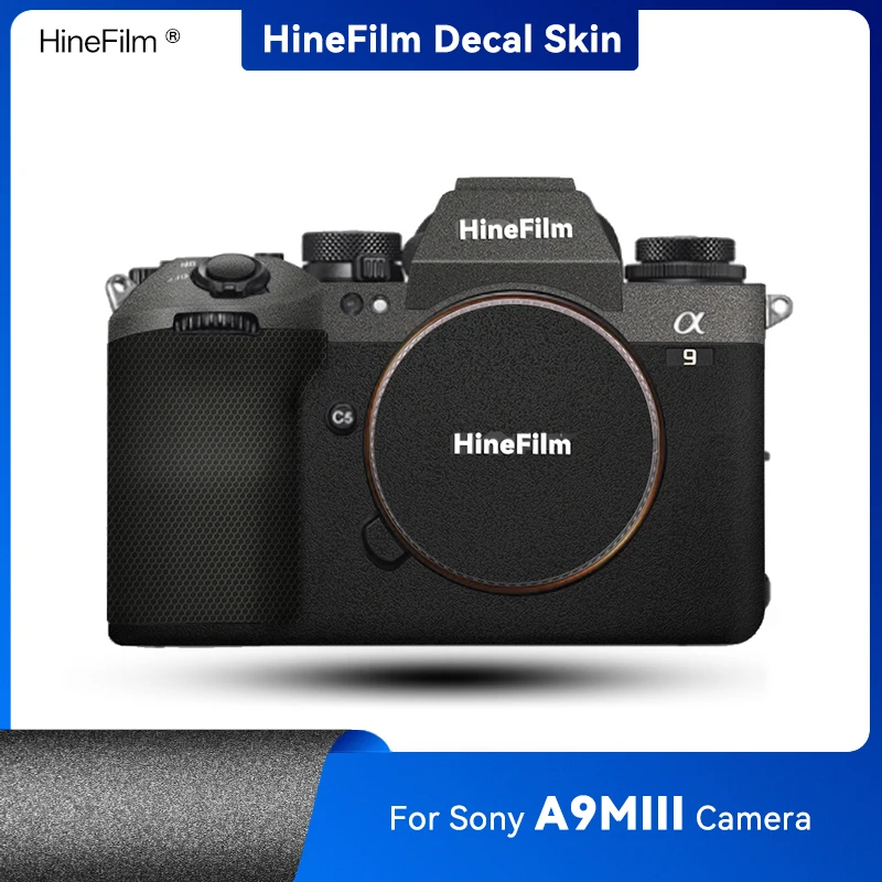 Hinefilm for Sony A9M3 Camera Sticker A9III Anti-Scratch Wrap Cover for Sony Alpha 9 III Protective Film ILCE-9M3 Protector Skin