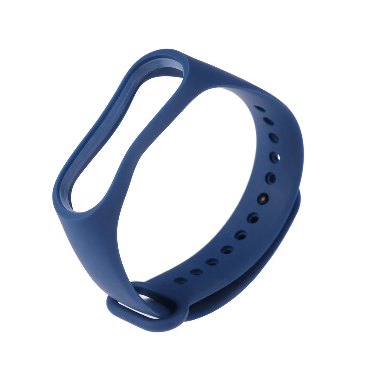 سوار معصم بديل من السيليكون لـ 3 حزام Tpu أنيق قابل للتعديل باللون الأزرق الداكن لـ 3 ملحقات ذات غلاف حماية #1