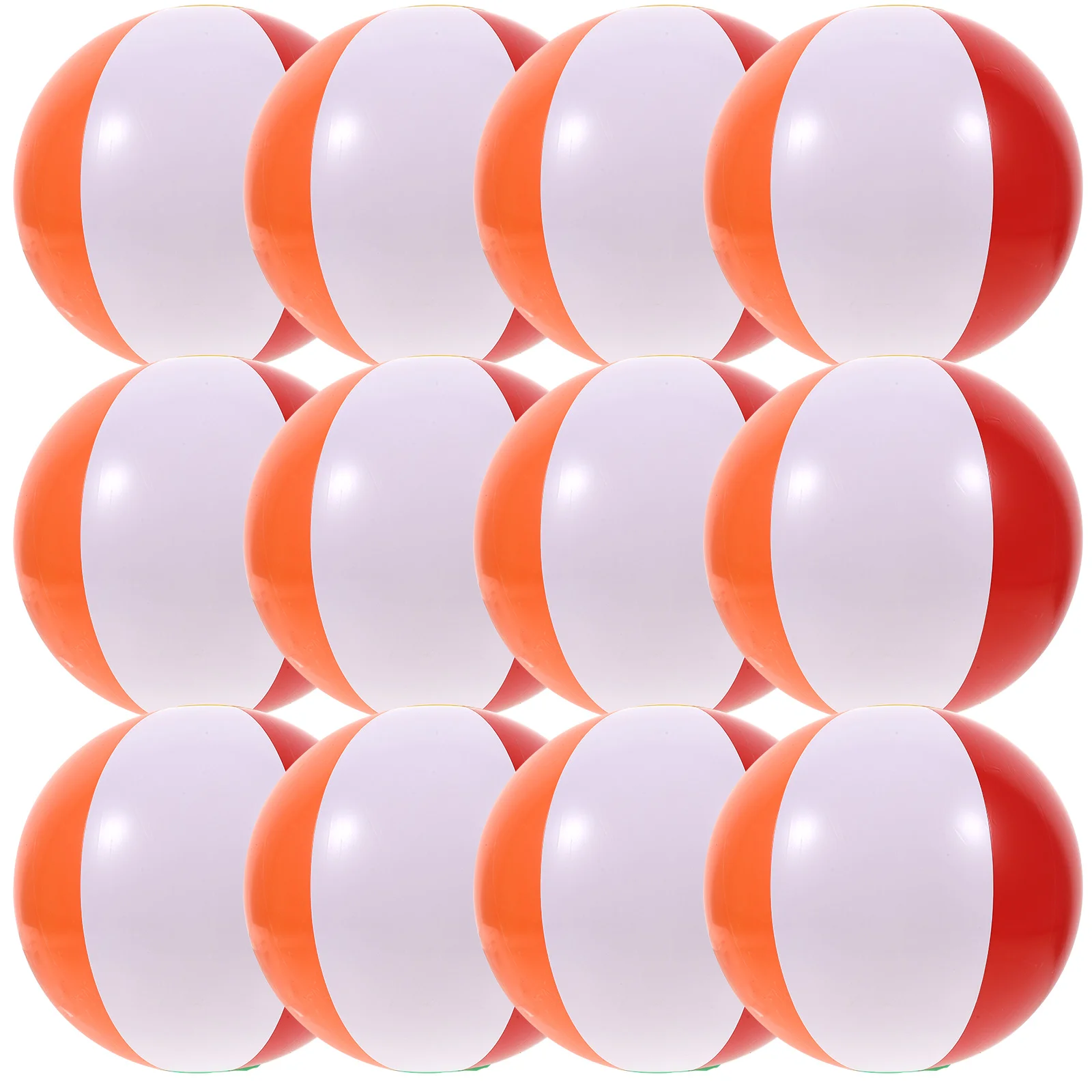 12 Uds. Pelota de playa inflable colorida piscina juguetes pequeños Pvc a granel