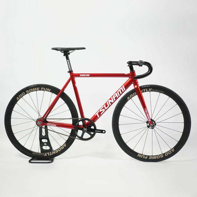 Tsunami Snm100 Fixie Full Bike Fixed Gear Bike Track Single Speed Racing Bicycle 700c Aluminum Frame Cycling Parts No Brake Bicycle AliExpress