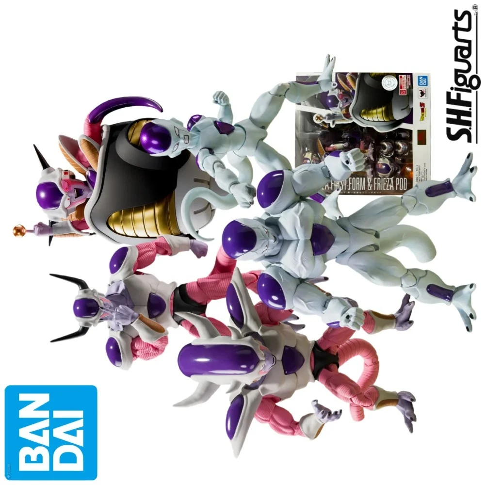 

BANDAI S.H.Figuarts Frieza 1-4 FORM ＆ Full Power Frieza Model Kit Multi-Version Anime Action Figure Gift for Collector ＆ Fans