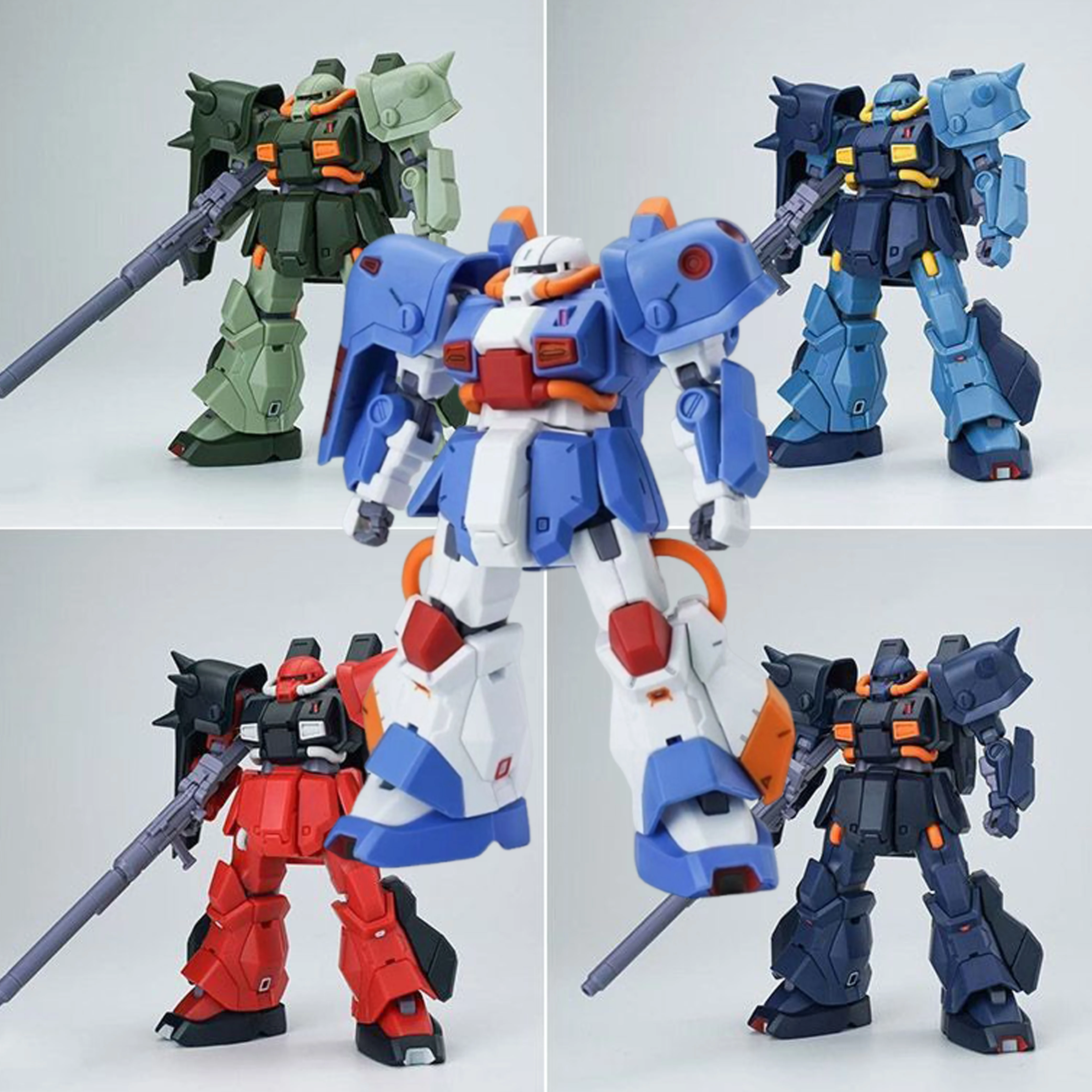 AK 1/144 HG004 hi-zack RMS-106 Kit de modèle d'assemblage figurine Robot modèles en plastique Kits Collection Statue jouets cadeau de noël