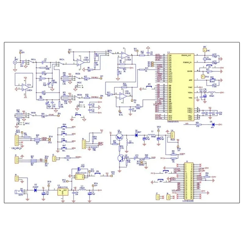 Oscilloscope numérique AC88-DSO138, Kit électronique de bricolage, assemblage de circuits imprimés de microcontrôleur, pièces de soudage