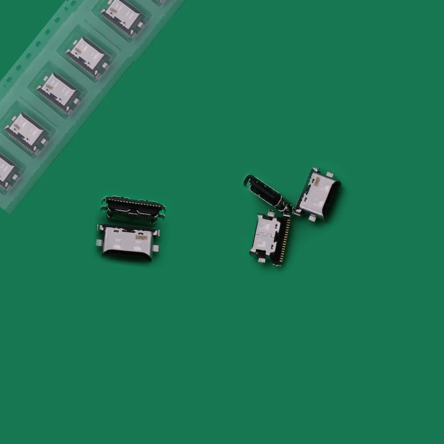 

100Pcs 18Pin For Samsung Galaxy A20 A205F A30 A305F A40 A405F A50 A505F A70 A705F Charger Usb Charging Dock Port Connector Plug
