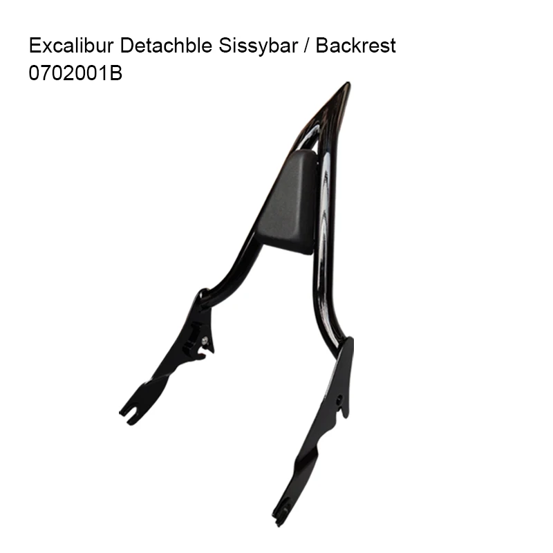 Excalbur Detachable Backrest for Harley Motorcycles Frame Body Parts Accessories