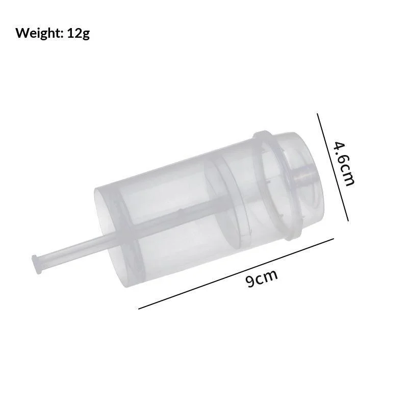 10pcs Pushable Cake Holders Diy Push Cake Mold Cylinder Shaped Cake Pusher Push Pops Plastic Containers With Lids For Kitchen view 5