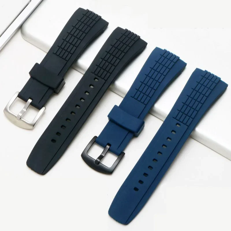 

Резиновые ремешки для часов Seiko VELATURA/SRH 006 013 SPC007, водонепроницаемый, 26 мм, черный силиконовый, с пряжкой из нержавеющей стали, спортивный ремешок