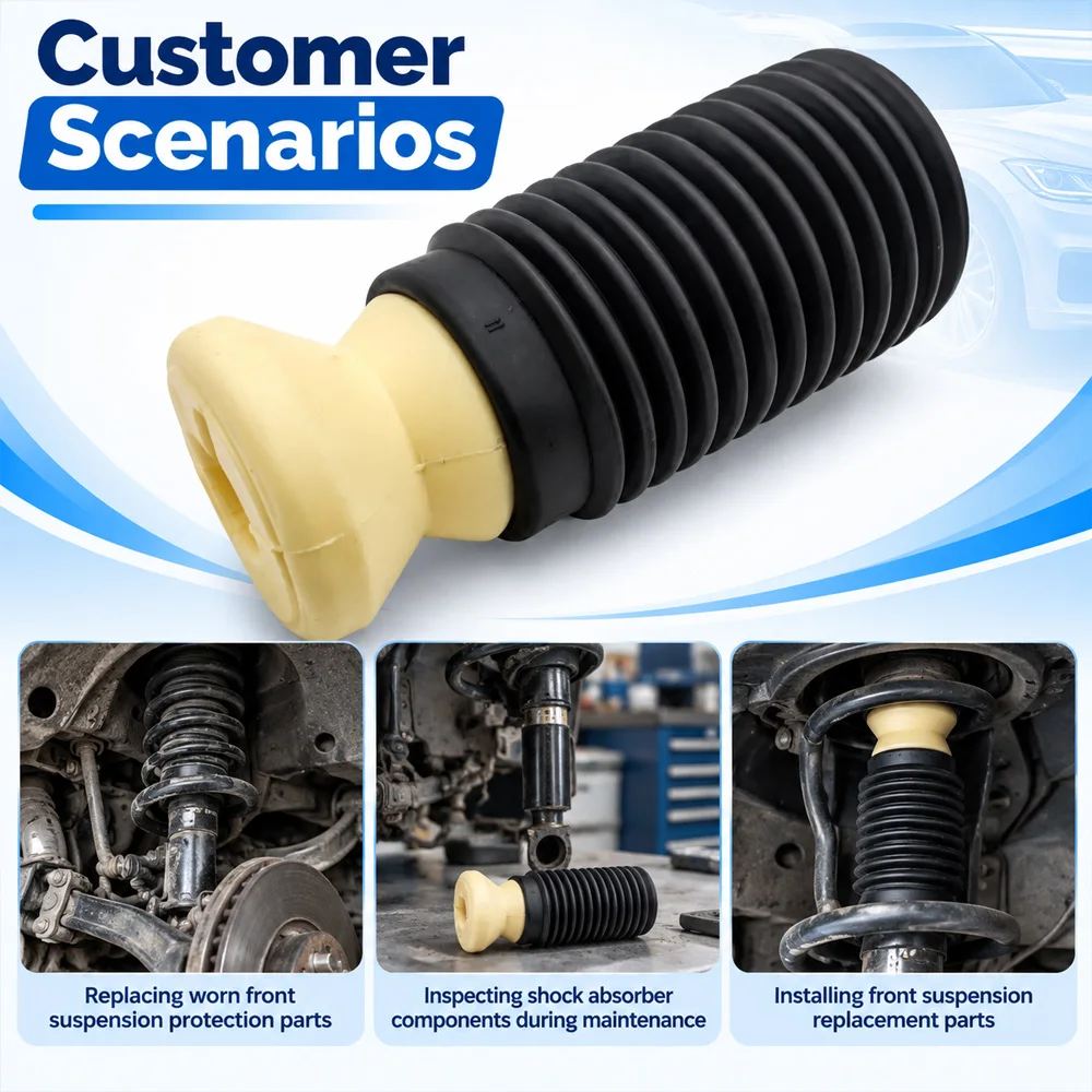 For BMW 5 Series F10 Sedan F11 Touring 2011-2016 /7 Series F01 F02 2009-2015 Front Shock Absorber Buffer 31336784039 31332454229