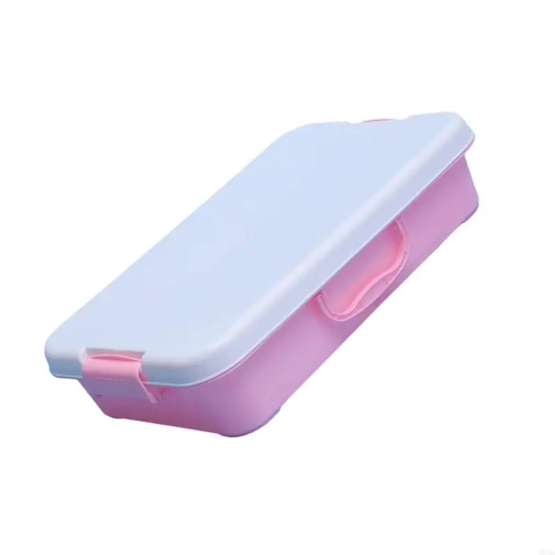 M89C Portable Stackable Kids Sand vassoio set bidoni stoccaggio in plastica per strumenti artigianato giocattolo