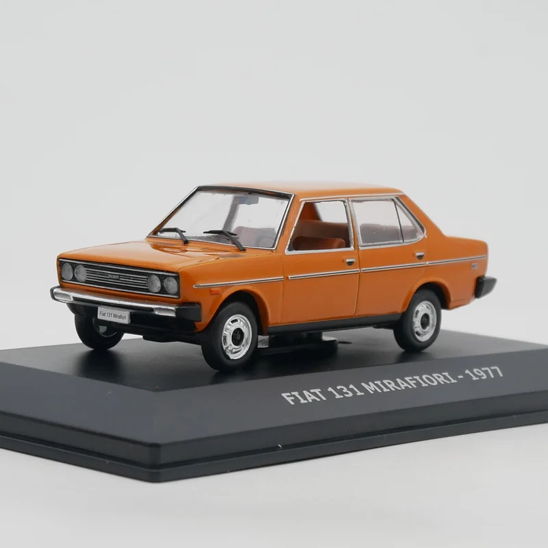 Ixo 1:43 Fiat 131 Mirafiori 1977 Diecas Car Model Metal Toy Vehicle Alloy Collection Gifts