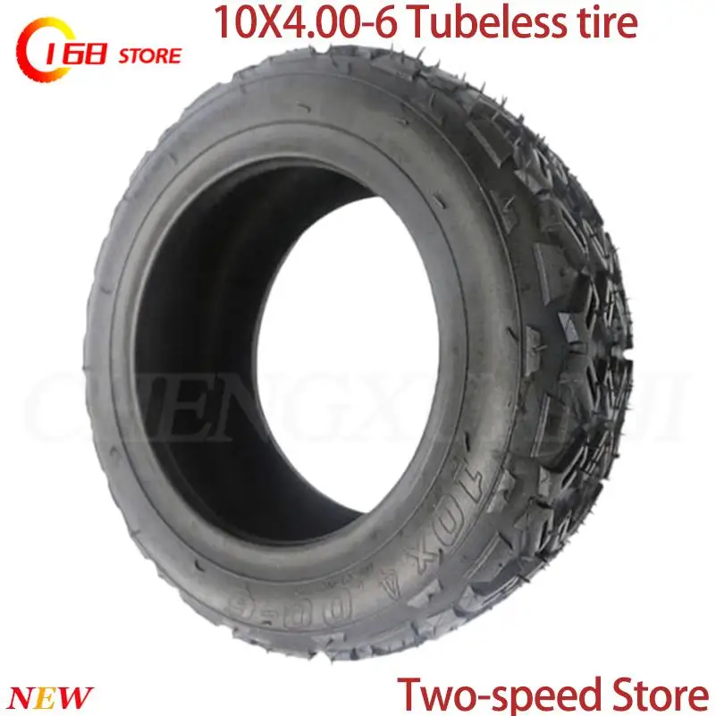 

10x4.00-6 inch electric scooter off-road vacuum tire, suitable for electric scooter off-road tires