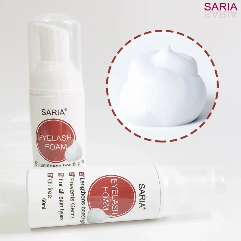 Eyelash Extension Shampoo Foam Eyelid Deep Clean Cleanser For Makeup Tools Mascara Remover Glue Salon Home Use