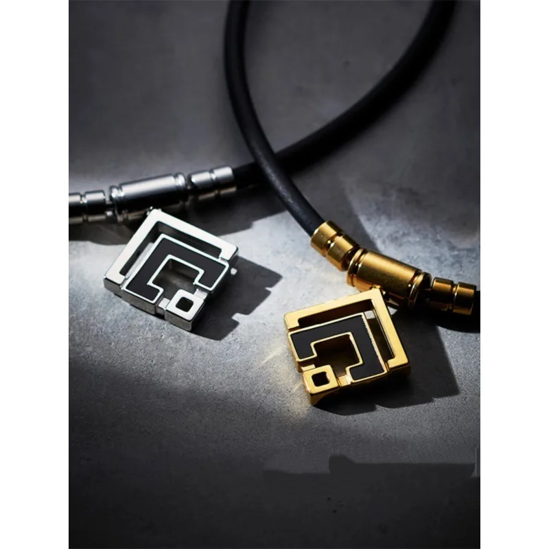 

Cervical Support Wellness Necklace Minimalist Delicate Energy Ring Stylish Simple Versatile Healthy Gift Jewelry for Neck Relief