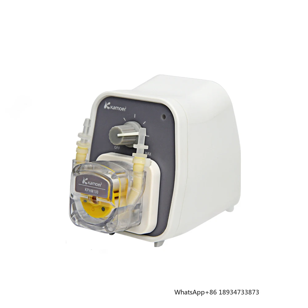 Kamoer KCP-D Adjustable peristaltic Pump 24V dc Low Flow 50-100ml/min Small lab Liquid dosing Pump