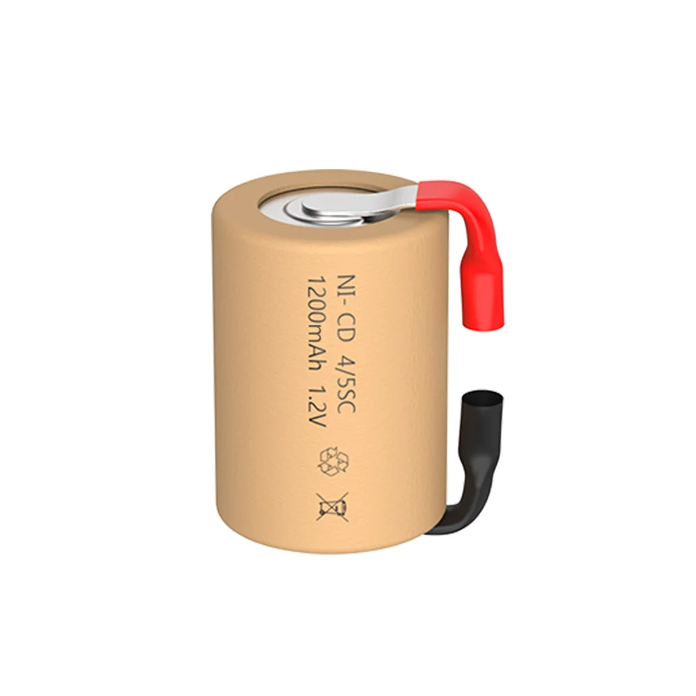 KaPonsec  2/10/12/15/20 PCS  4/5 SC 1200mAh NI-MH 1.2V Rechargeable Battery with Welding Tabs for Electric Drill Screwdriver