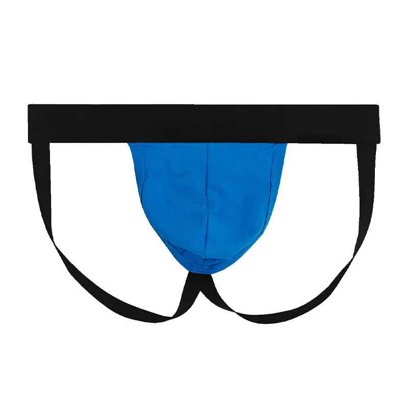 

Men's Underwear Sexy Low Waist Panties Hip-Lifting Jockstrap U Convex Pouch Lingerie Underpants Open Butt Thong Lingerie