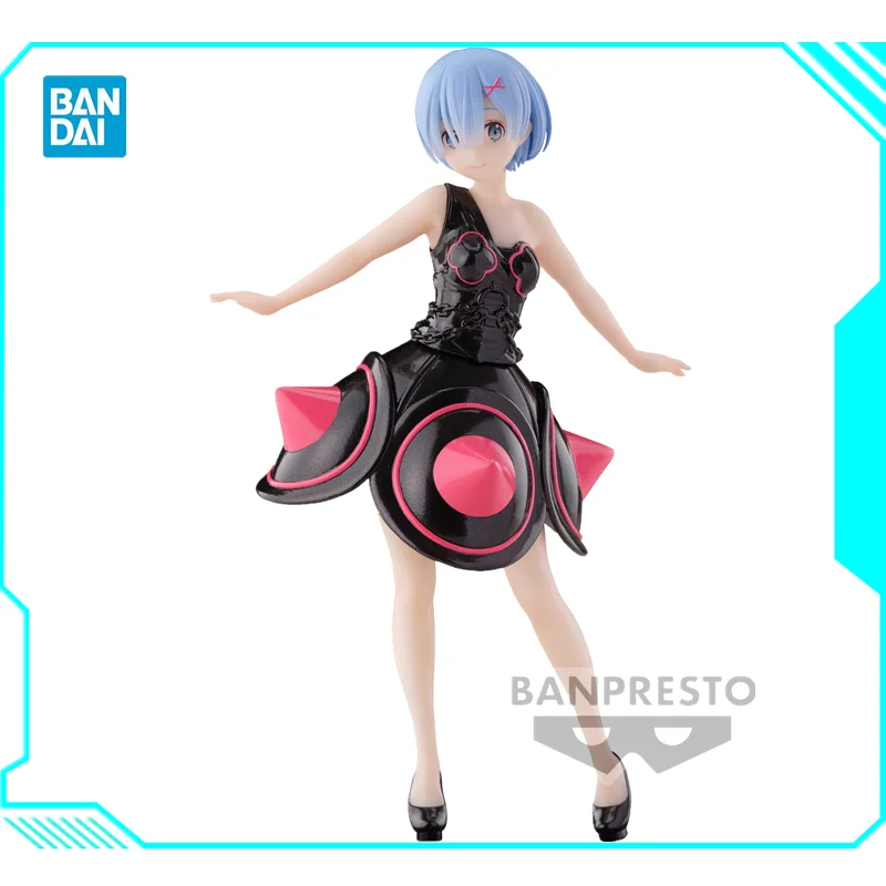 

Bandai Оригинальная фигурка BANPRESTO Re:Life in a другой мир от zero Rem ПВХ аниме экшн-фигурка Модель Коллекционная игрушка