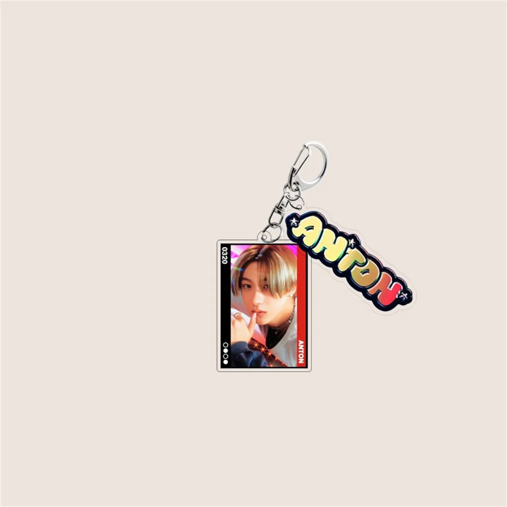 Kpop RIIZE Two Sides Acrylic Keyring Shoulder Bag Pendant High Quality   SHOTARO EUNSEOK WONBIN ANTON SOHEE SEUNGHAN Fans Gifts