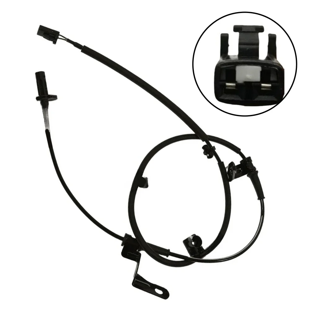 Front Left Sensor ABS Wheel Speed Sensor For Car Brake System As Shown Direct Replace Plastic And Metal Material