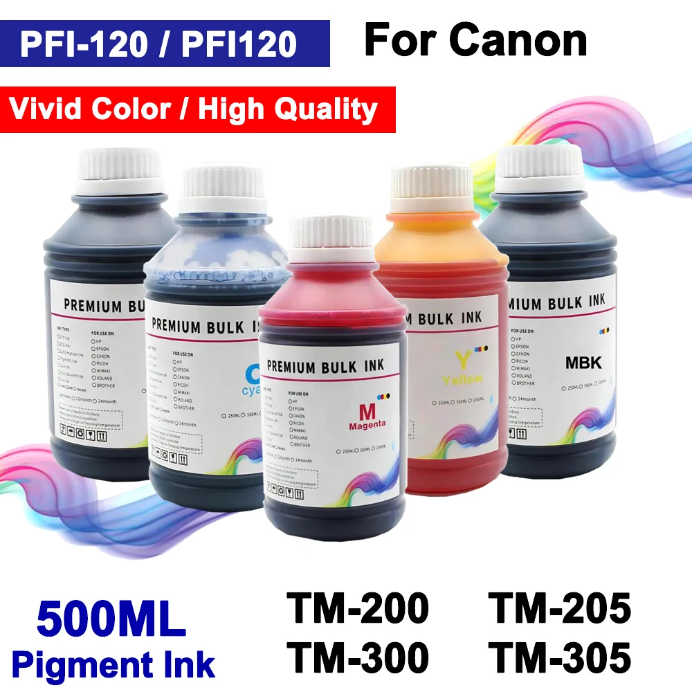 

500ML PFI120 Newest Hight Quality Pigment Ink PFI-120 PFI 120